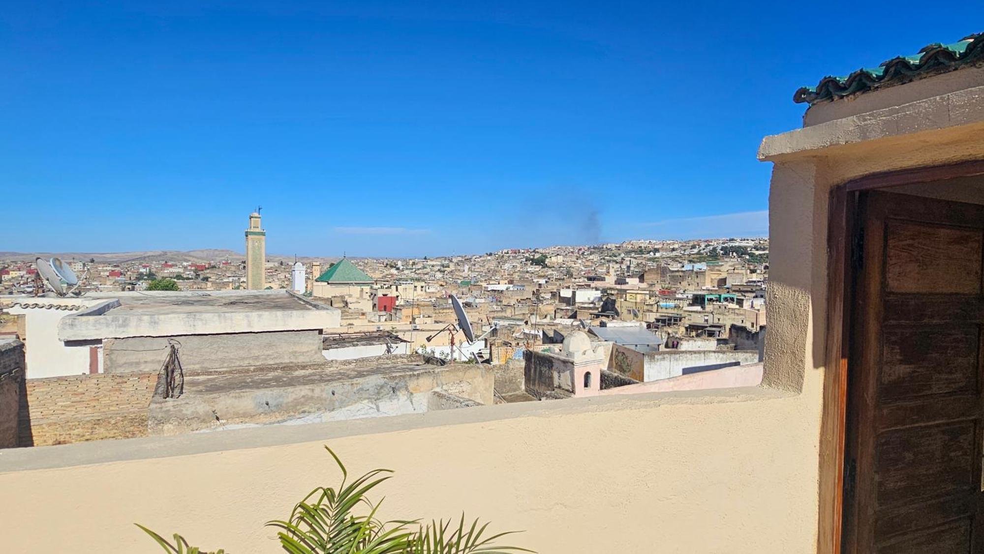 Riad Diamant Bleu Fez Exterior foto